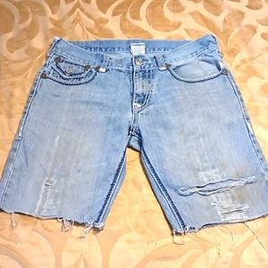True Religion mens jean shorts size 34